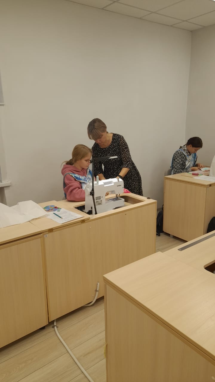 Открытый урок швейного дела.